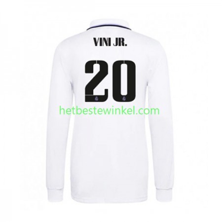 Real Madrid Vinicius Junior 20 Voetbalshirts Thuis 2022-23 - LS